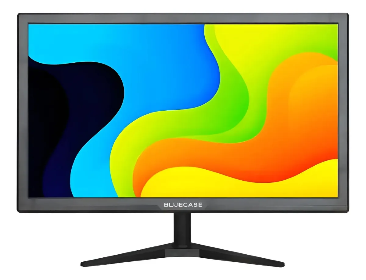 Monitor bluecase 19 office led 75hz 5ms vesa hdmi/vga preto preto