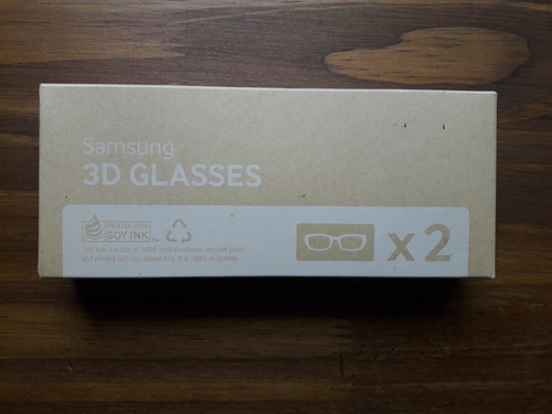 Lentes 3d Samsung Mod. Ssg-5100gb X2
