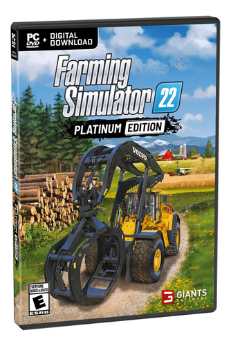 Farming Simulator 22 Platinum - Pc - Simulador Agrícola