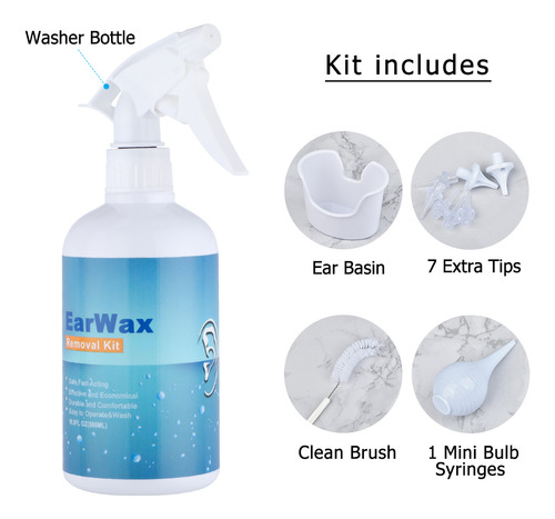 Limpador De Ouvido Com Sistema De Irrigação Automatic Ear