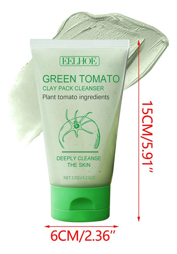 La Mascarilla Facial R Green Tomato Limpia Y Repara Profunda