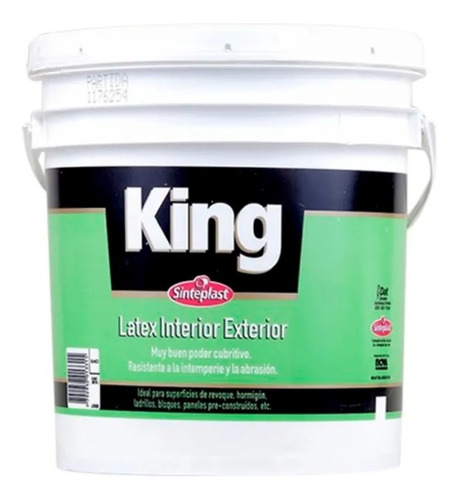 Pintura Latex Interior Y Exterior King 20 Lt - Sagitario