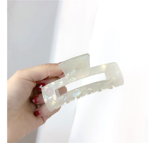 Pinzas Para El Cabello 4 Uds Acetato Plátano Sirena Mmg