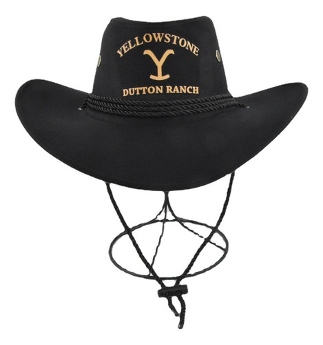 Sombrero Vaquero De Yellowstone Con Ala Curva