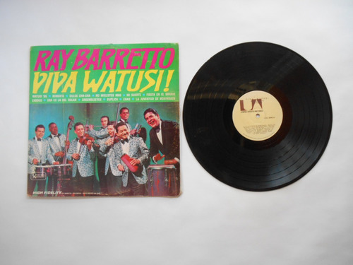 Ray Barretto Viva Watusi Lp Vinilo Edicion Venezuela 1965