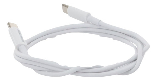 Cable Usb-c A Usb-c Ideal Para Carga Rápida De Celulares 60w Color Blanco