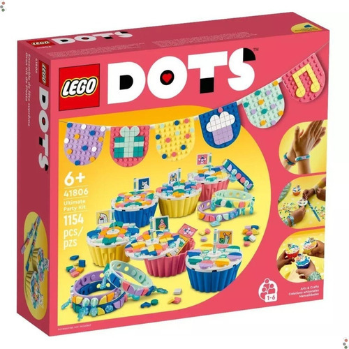 Lego Kit De Festa Supremo Dots 1154 Peças - 41806