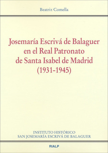 Josemaria Escriva De Balaguer En El Real Patronato De San...