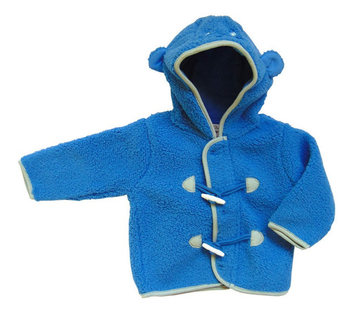 Chaqueta Bebé Extra Suave Azul