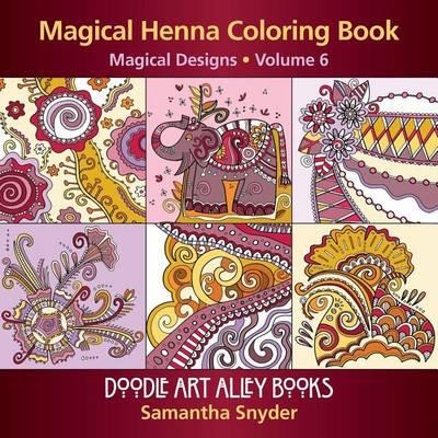Libro Magical Henna Coloring Book : Magical Designs - Sam...