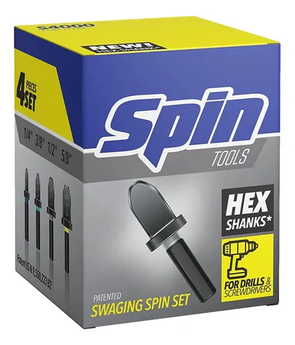 Juego De Estampacion De Broc Spin Tools 4000