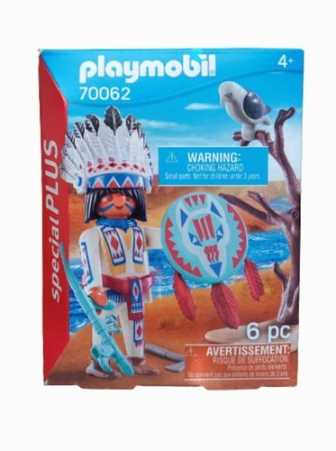 Playmobil Special Plus Jefe Nativo Americano (70062)-almagro