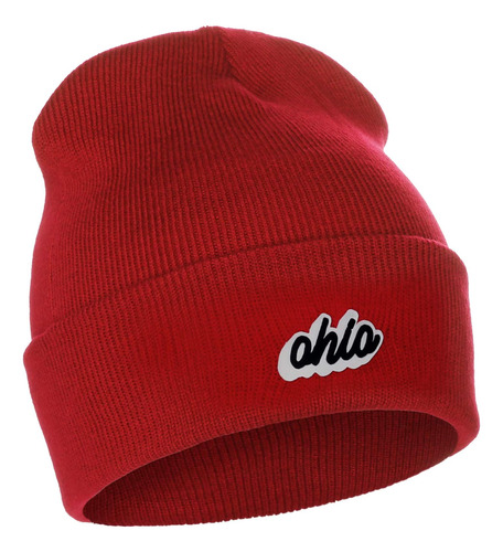 I&w Classic Usa Cities Gorro Invierno Con Puños Y Letras 3d,