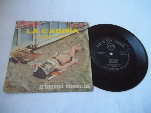 Vinil Compacto Ep - Gianni Meccia - La Cabina 