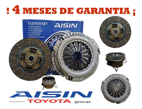 Kit Embrague Croche Hilux 2.4 4x4 Chery Grand Tigger 4x2 2.4