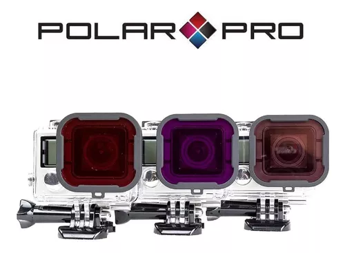 Nuevo Sellado!!! Polar Pro Snorkel Filtro-Iridium Edition-GoPro Hero 4/3 