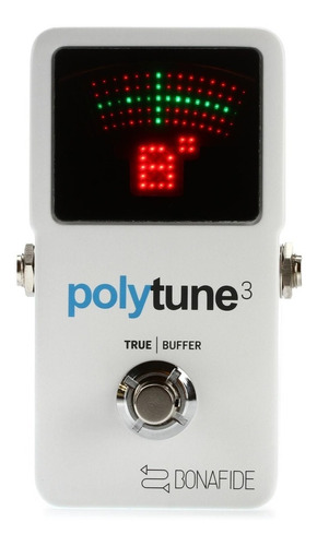 Pedal Afinador Tc Electronic Polytune 3 - True Bypass