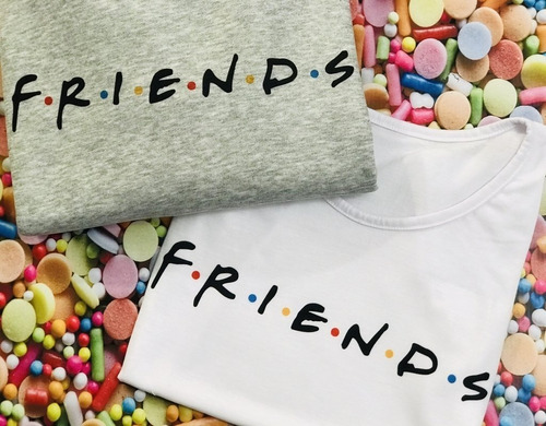 Remera Estampadas Varios Diseños Friends. Somos Fabricantes