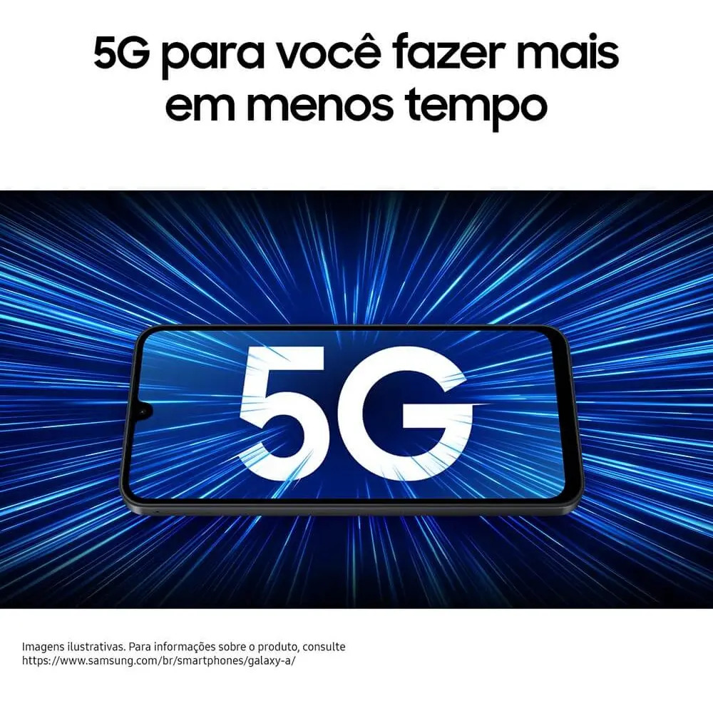 Celular Samsung Galaxy A17 5g Com Ia, 256 GB, 8 GB Ram, Câm De 50mp, Tela De 6.7 , Nfc, Ip54 Azul 2