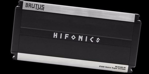 Amplificador Hifonics Brutus Elite Be 2500.1d  Be2500.1d