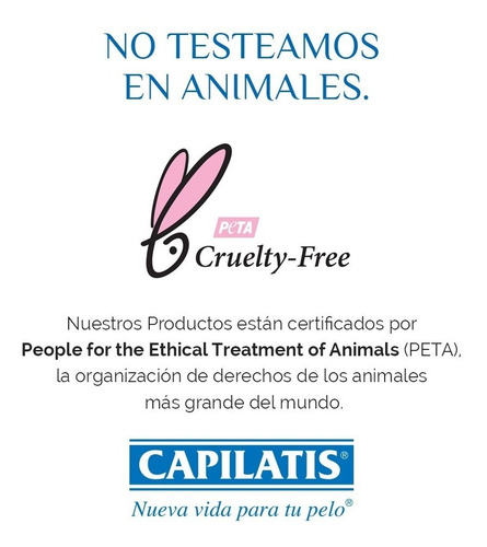 Imagen 3 de 5 de Shampoo Capilatis Limpieza Profunda -ph Neutro- Promo!