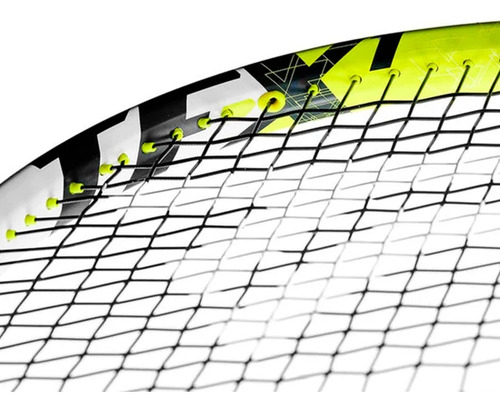Raquete De Tênis Tecnifibre Tf-x1 V2 305 Gramas Cor Branco/amarelo Tamanho Da Empunhadura L2