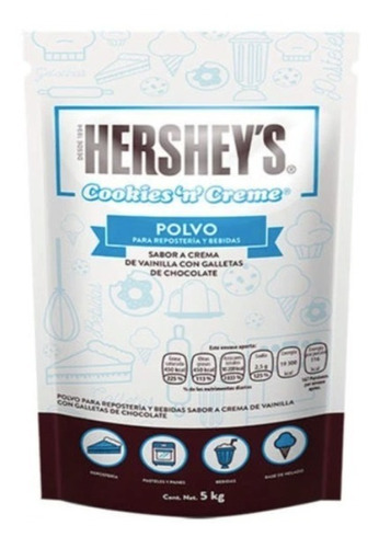 Chocolate Hershey's Sabor Cookies & Cream De 1k C/u 3pzas 