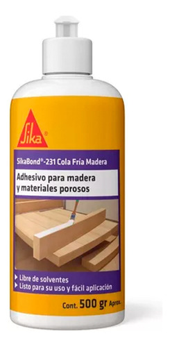 Sikabond 231 Cola Fría Madera Extra Firme 250 Gr