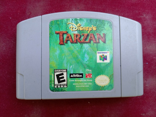 Tarzan  ( Nintendo 64 N64 ) 20v                ___\(^o^)/___