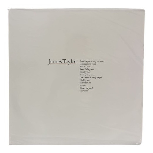 James Taylor Greatest Hits + Libro Vinilo Nuevo Musicovinyl