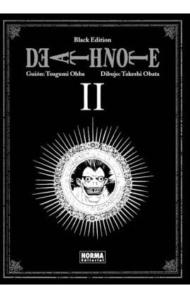 Libro Manga Death Note Ii Black Edition (2/6) Original Nuevo