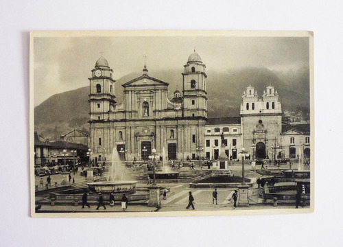 Fotografía Antigua Bogotá - Iglesia Metropolitana O Basilica