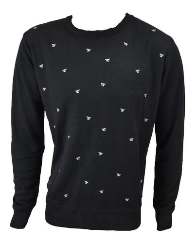 Imagen 3 de 5 de Sweaters Hombre Pullover Importado Liviano Bordado Excelente