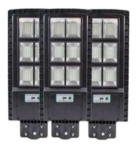 X3 Foco Solar De 200w +soporte+control+