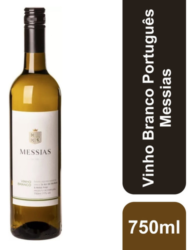Vinho Branco Seco Português 750ml Messias