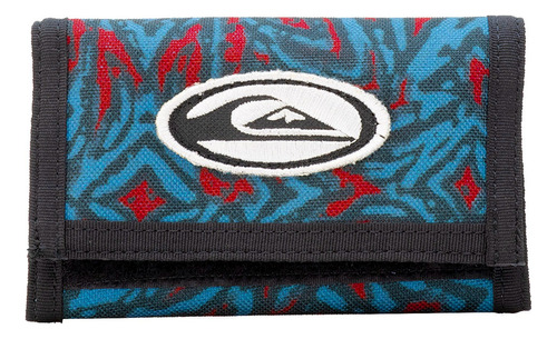 Cartera Quiksilver Hombre Negro Everydaily Aqyaa03229bsg0 Color Azul Acero