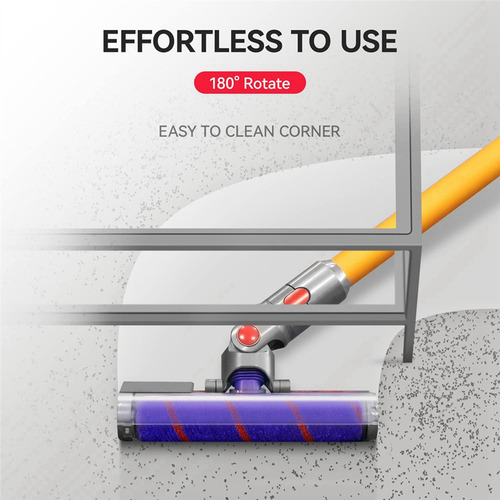 2 Cabezales De Cepillo Cilíndricos Blandos Para Dyson V7, V8