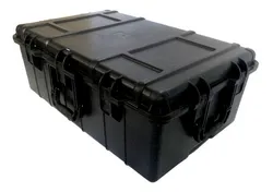 Comprar Mala Case Preta Plastica Rodas Case1650 80x53x31cm no Mercado Livre