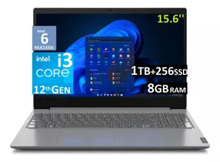 Laptop Lenovo V15 15.6'' Hd Ci3-10110u 8gb 1tb+256ssd W11