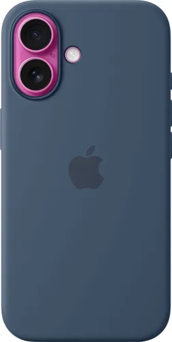 Funda De Silicona Para iPhone 16 - Denim