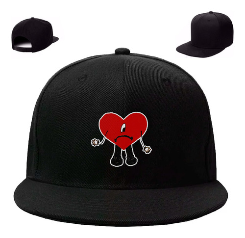 Gorra Plana Bad Bunny Corazon Verano Sin Ti Logo Phn