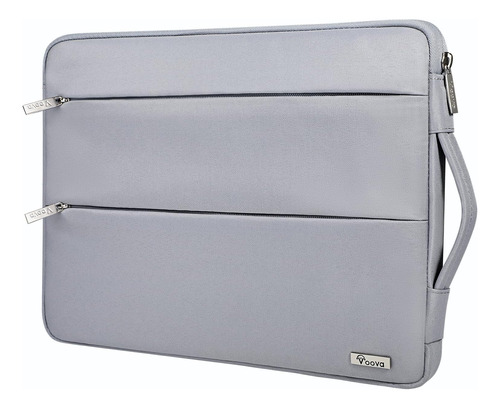 Funda Para Notebook Voova, Color Gris Lisa 15   Impermeable