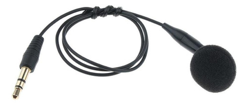Auricular Con Cable De Un Solo Lado Negro