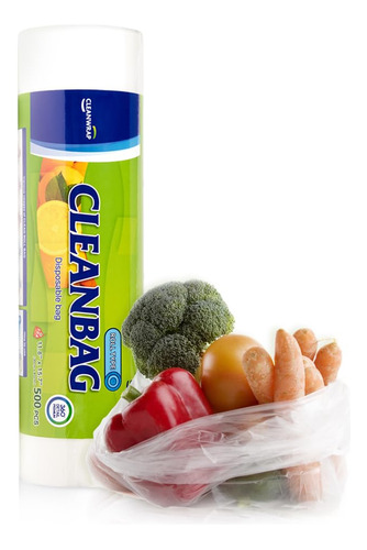 Cleanwrap Bolsas De Rollo De Almacenamiento De Alimentos (1.