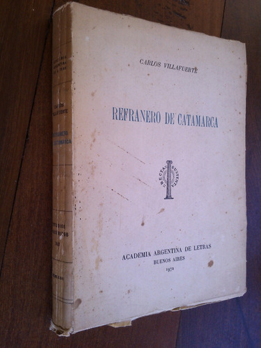 Refranero De Catamarca - Carlos Villafuerte