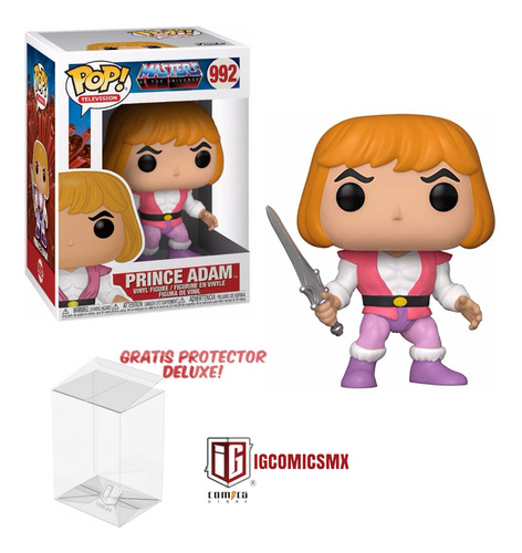 Figura Acción Masters Of The Universe Prince Adam Funko Pop!