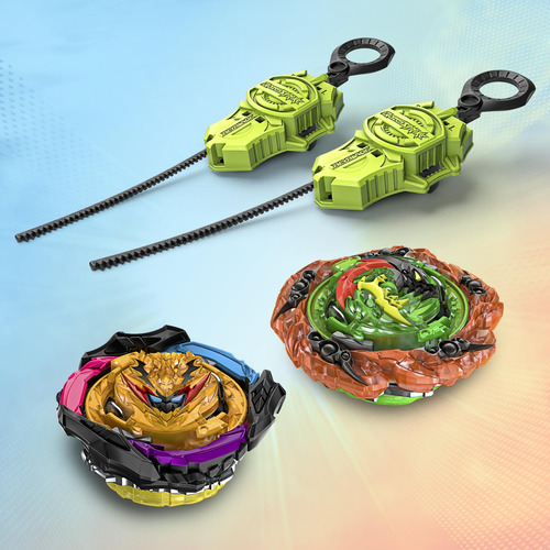 Juego De Batalla Beyblade Burst Quadstrike Para Estadio 2 Ta