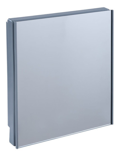 Armário Plástico Versátil 30,1x9,4x35,3cm De Embutir E Sobre Cor do móvel Cinza 1
