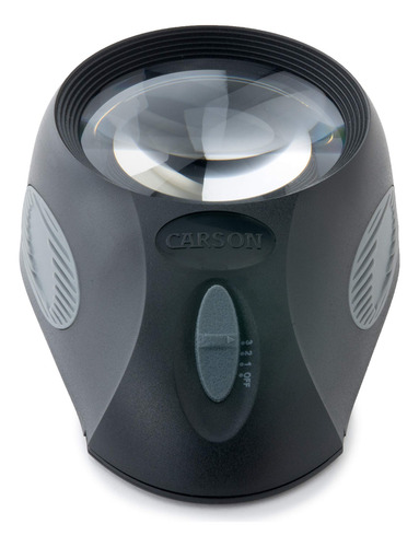 Lupa Con Luz Led 5x Ajustes De Brillo Carson Lumiloupe
