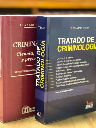 Pack Criminalidad+tratado Criminologia